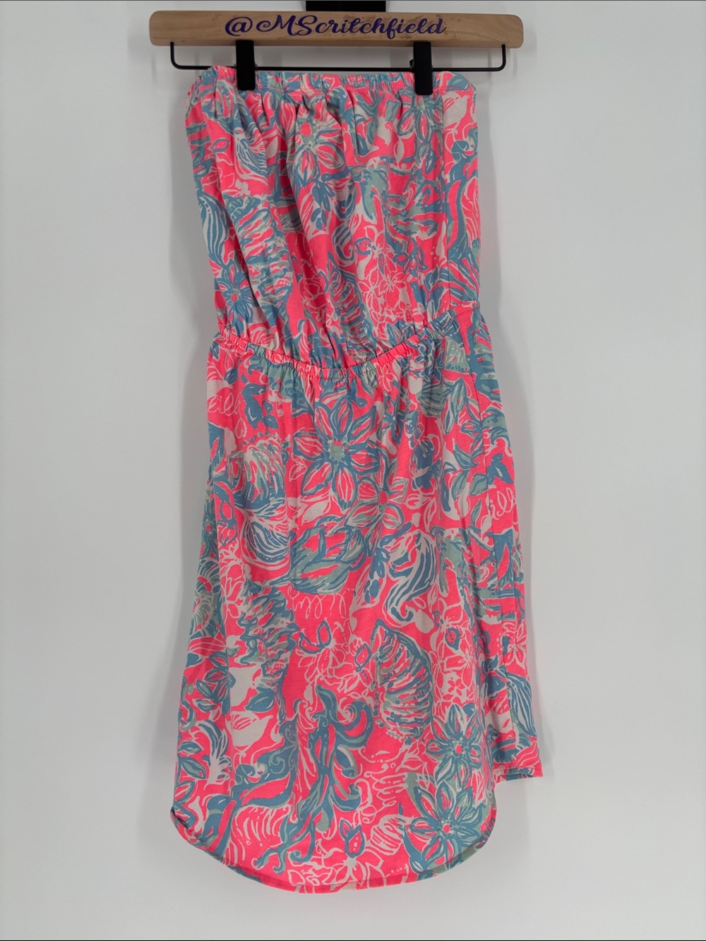 Lilly Pulitzer xs strapless dress